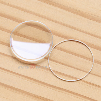 Watch Lid Crystal for Tudor Glamour Double Date 57103/57100 42mm Watch Sapphire Highly-domed Glass