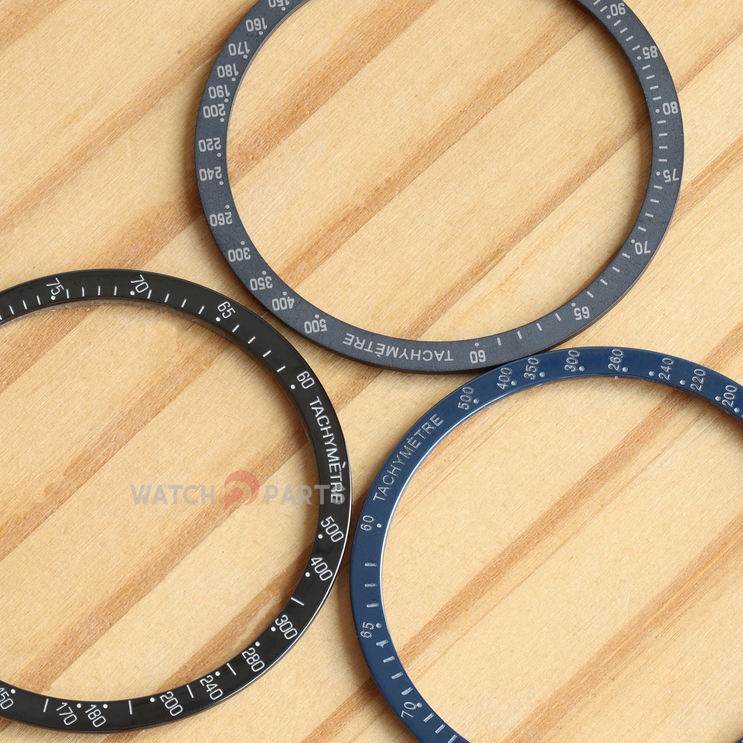 Ceramic Watch Bezel for Omega Speedmaster Moonphase 44.25mm 304.33.44 Watch Insert