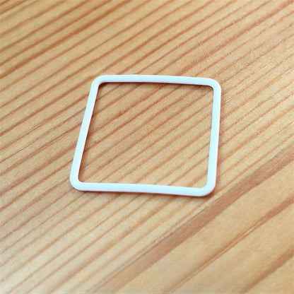 Beobachten Sie den Weichrümchen des Gummi Gummi Gummi für Cartier Santos 1567/1564 Galbee M/L Uhr 