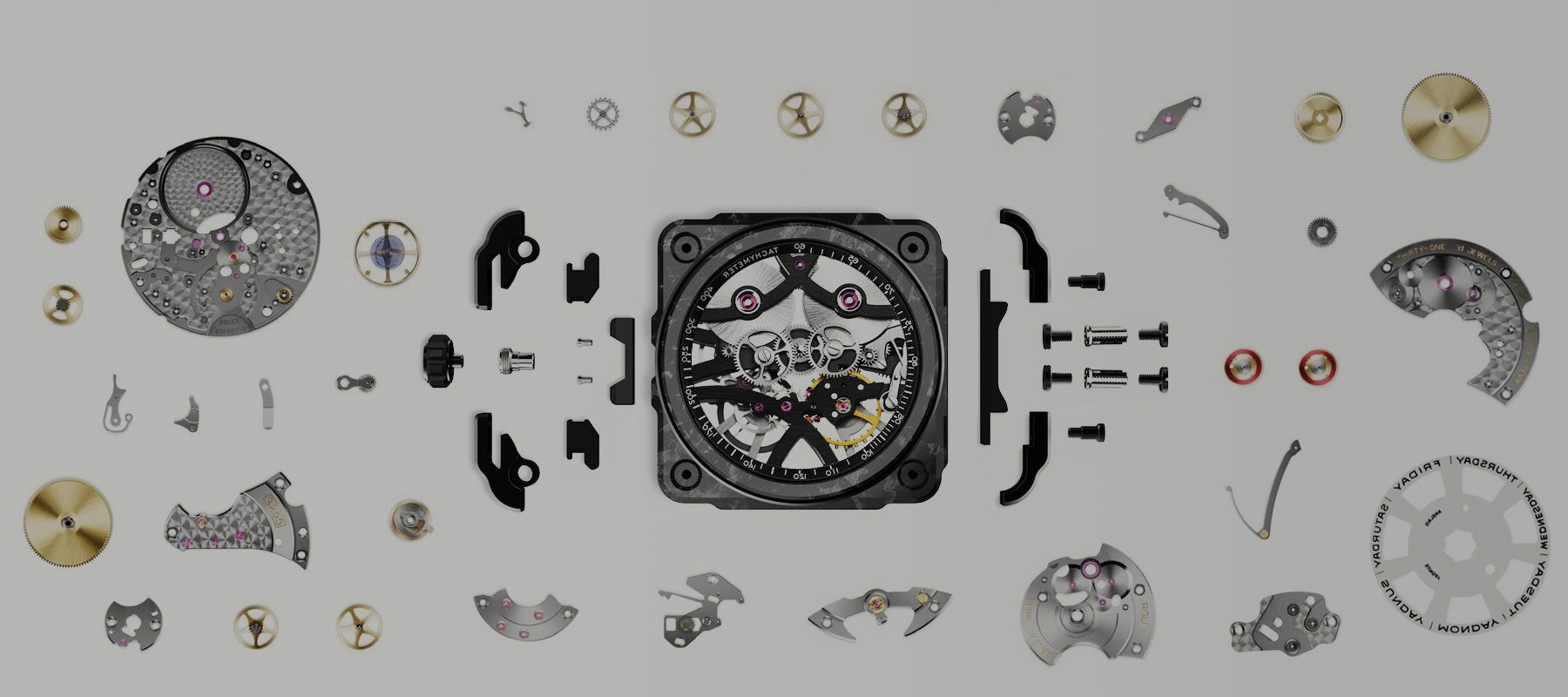 Parts for a Rolex® Cal. 3135