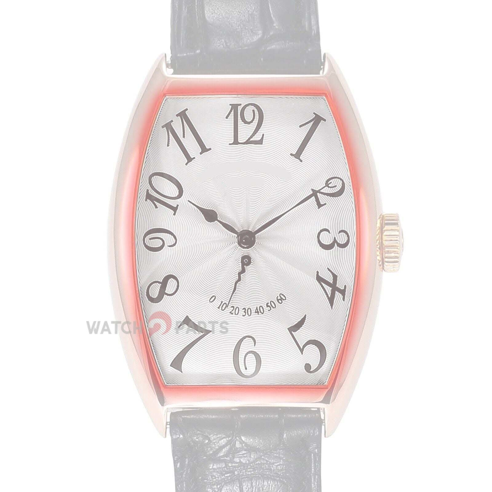 Cristal de zafiro para Franck Muller Cintree Curvex 1750/1752/5850/5851/6850 reloj