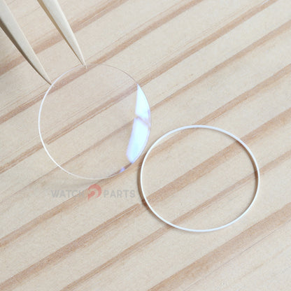AR Coating Double Domed Watch Sapphire Crystal for IWC Da Vinci Automatic IW458307/459306 36mm Glass - watch2parts