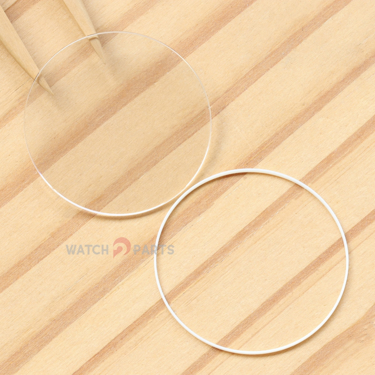 Round Flat Watch Sapphire Crystal&Gasket for Bvlgari Bvlgari Bvlgari BB38WSSDAUTO 38mm Glass