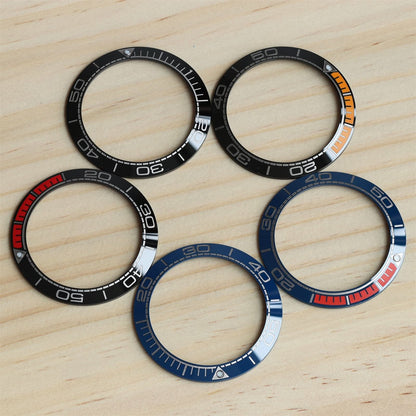 Керамический безель для часов Omega Seamaster Planet Ocean 600m Co-Axial 43,5 мм