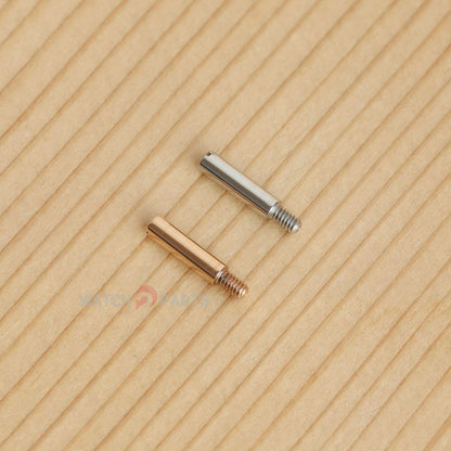 18mm Watch Folding Clasp Screw Tube for Breguet Watch Leather Band End Watch Deployant Buckle Pin