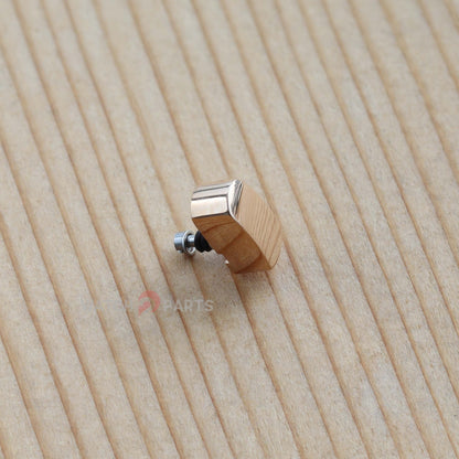 18K Rose Gold/Steel Watch Pusher for Patek Philippe PP 5968 Aquanaut 42.2mm Watch Button - watch2parts
