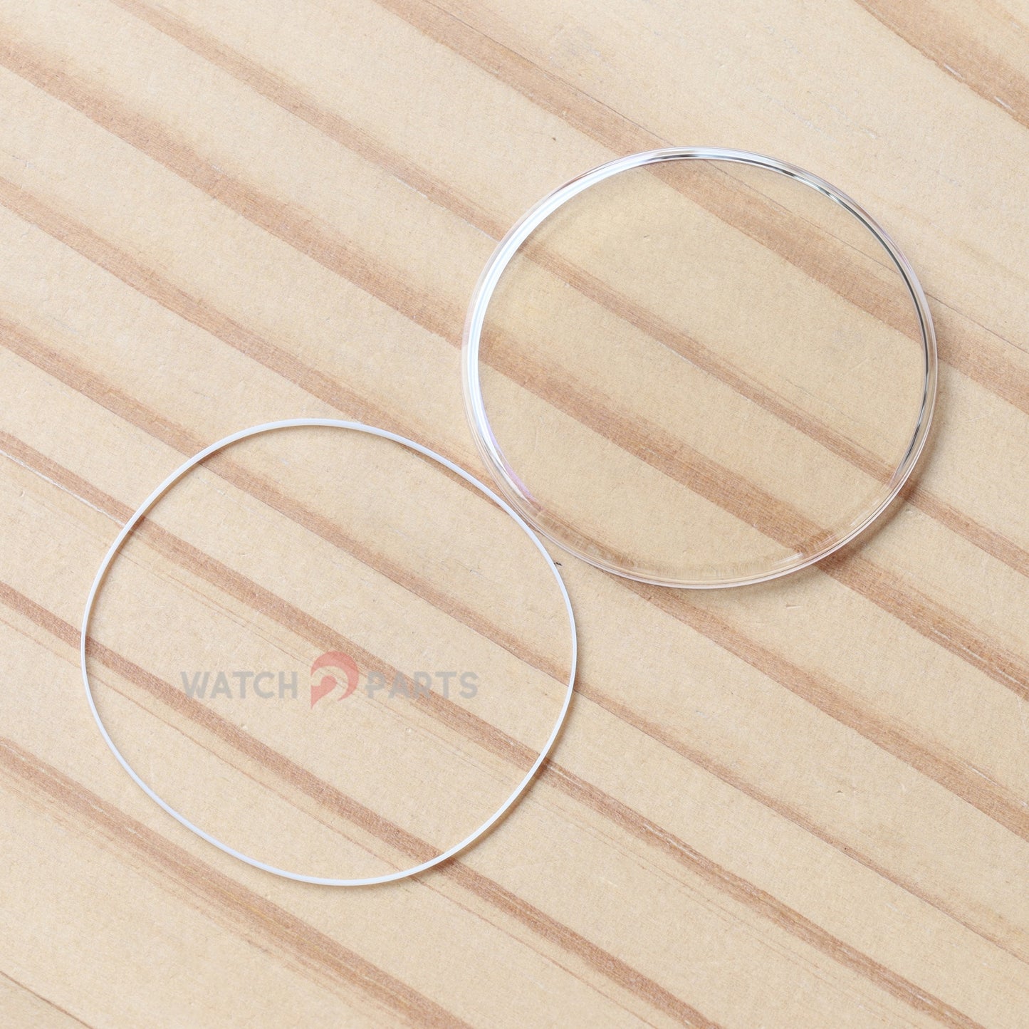 AR Coating Box-shaped Watch Sapphire Crystal&Gasket for IWC Portofino Hand-Wound IW510103 45mm Front&Case Back Glass - watch2parts