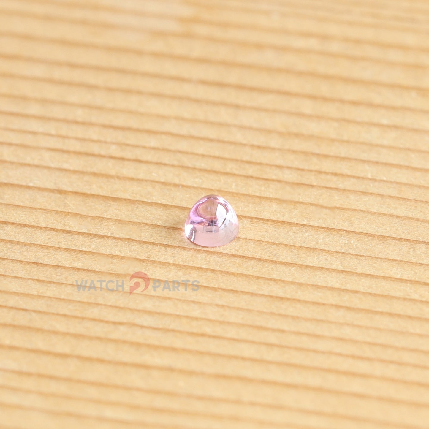 Watch Crown Pink Zircon for Cartier Pasha 2973 27mm Watch Parts