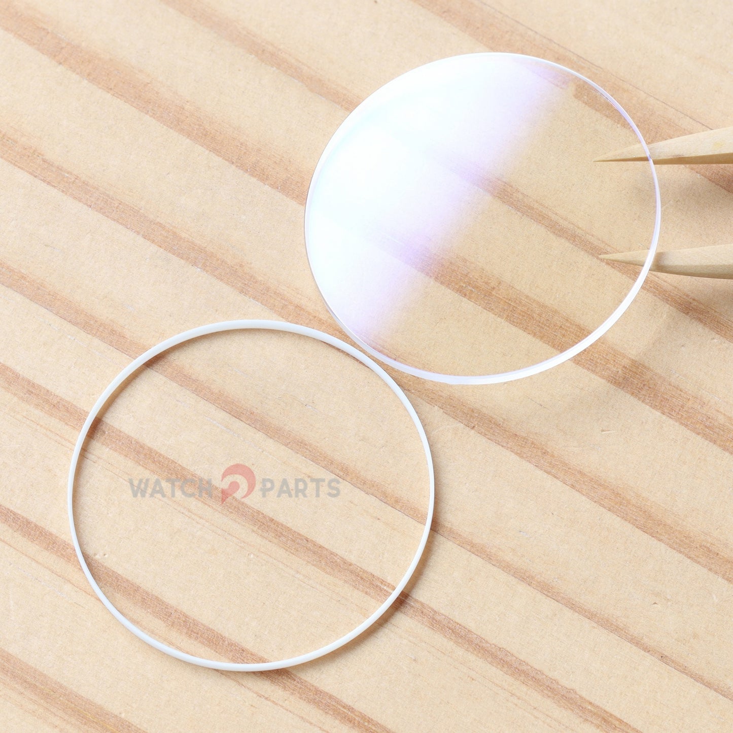 AR Coating Watch Glass for IWC Ingenieur Automatic IW323902 40mm Sapphire Crystal - watch2parts