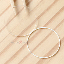 Double Domed Sapphire Crystal&Gasket for Vacheron Constantin VC Retrograde 47245 38mm Watch Glass