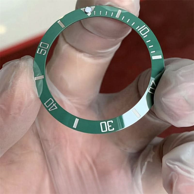 Luminous Ceramic Watch Bezel Inserts for Rolex Submariner 116610 Watch(Carve Letter)