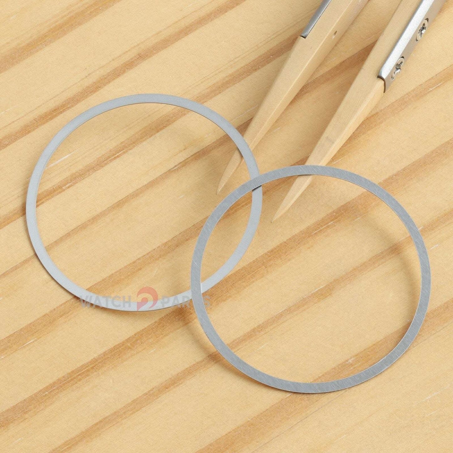 Retgaing Steel Bisel Insertar Tension Anillo de tensión para Rolex Submariner 16610/16613/16618 Reloj Flat Spring Washer