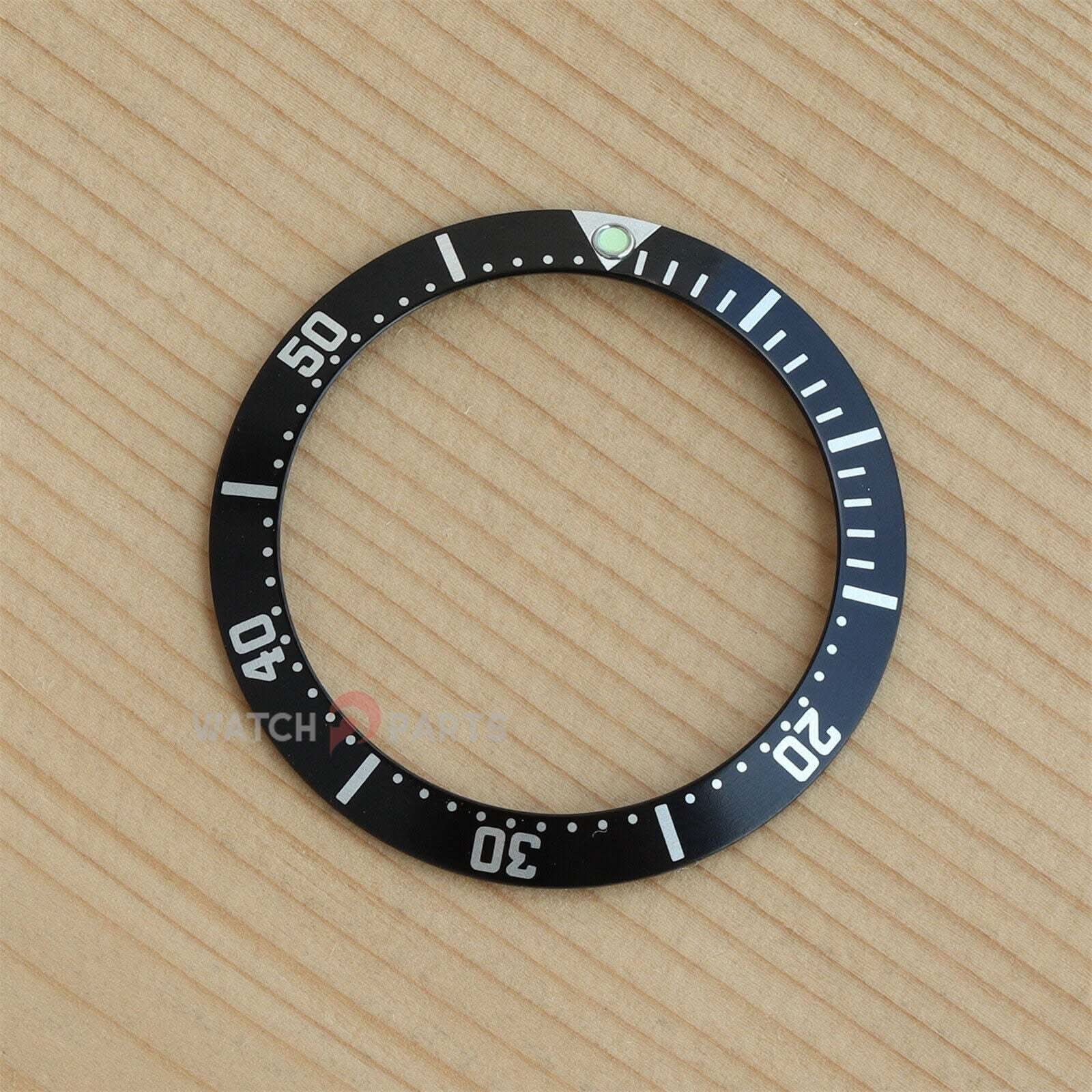 Inserto de bisel de reloj de aluminio para Omega Seamaster 300m 36 mm Reloj