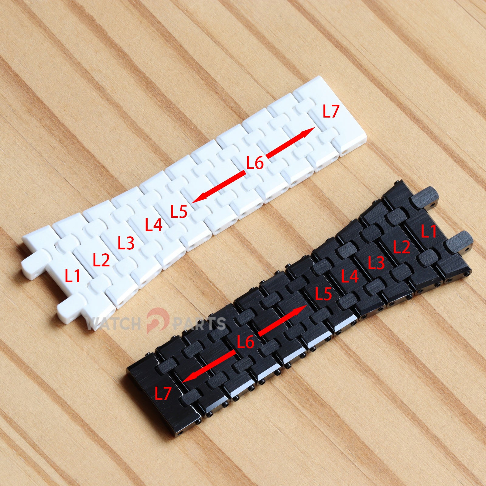 Ceramic Bracelet Link for Audemars Piguet AP 26579 26599 Royal Oak