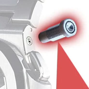 Bouton Pusteur de montre cachée en or blanc 18K pour PP Patek Philippe Temps de trajet Nautilus Chronograph 5990 Watch