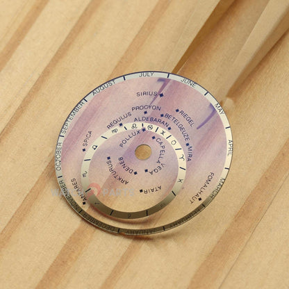 Crystal saphir pour Ulysse Nardin Astrolabium un 991-77 Verre de montre