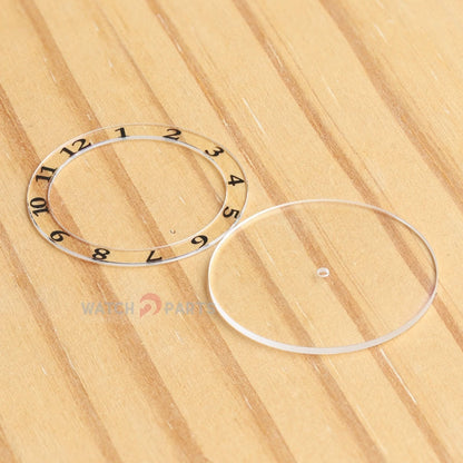 Watch Sapphire Crystal Bezel for Ulysse Nardin Freak UN 026-88 Watch Glass