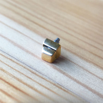 18K Gold Uhrenscheißer -Drücker -Taste für Pasha de Cartier 32 mm 2812 Uhrenbandschraubstab Teile