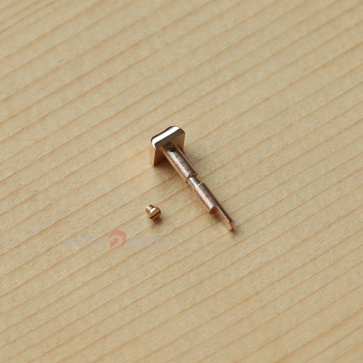 18K Rose Gold/Stainless Steel Watch Band Screw Tube Pin for Cartier Pasha WJ120151 42mm Watch