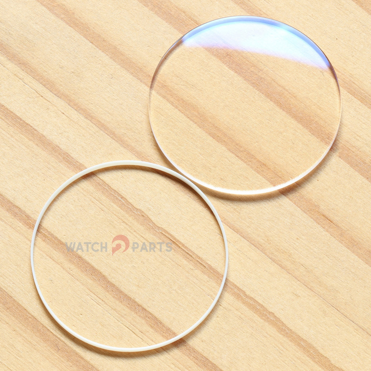 AR Coating Double Domed Watch Sapphire Crystal&Gasket for Blancpain Villeret Ultra-Slim/Léman 6223/2125 38mm Glass