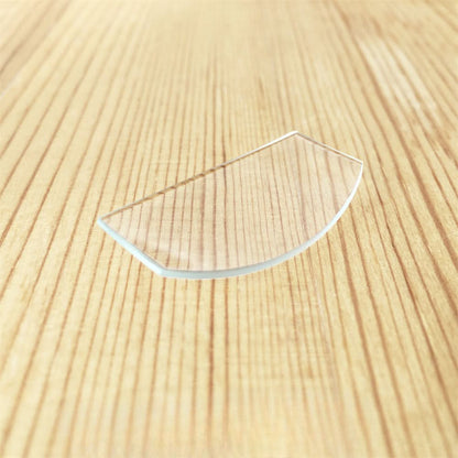 Turtle Shell Dome Sapphire Watch Glass pour Cartier Tonneau Dual Imm Watch