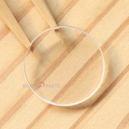 Round Flat Watch Sapphire Crystal for Bvlgari Diagono SCB38S 38mm Glass