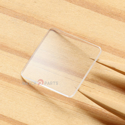 Square Flat Watch Glass for Chopard Happy Sport 278892/278893/276679 Sapphire Crystal