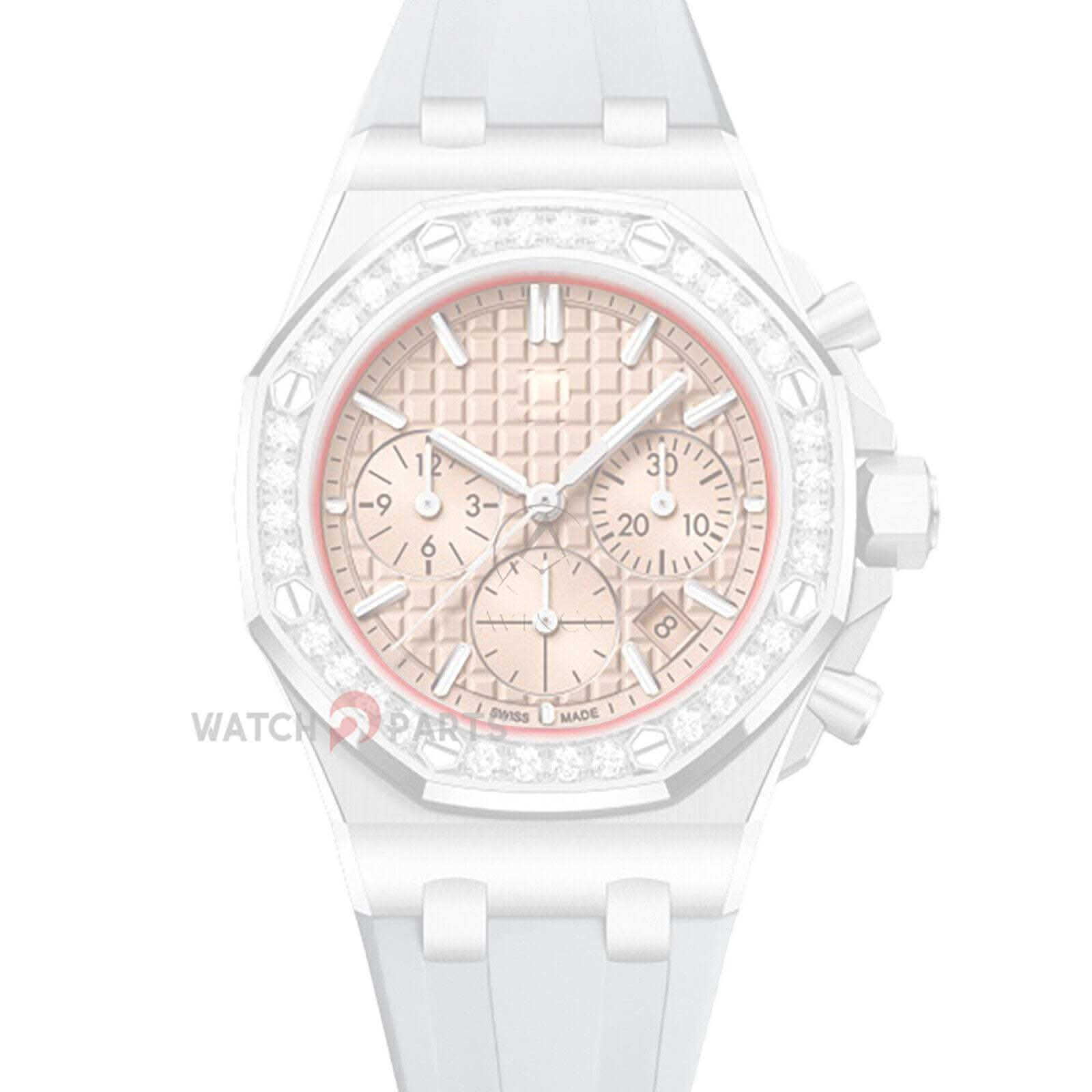 Crystal Sapphire per Audemars Piguet 26231 Royal Oak Offshore Lady 37mm AP Watch