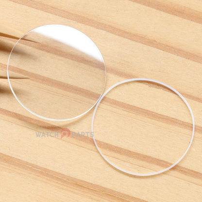 Double Domed Watch Sapphire Crystal&Gasket for Chopard Happy Sport 278492 36mm Glass
