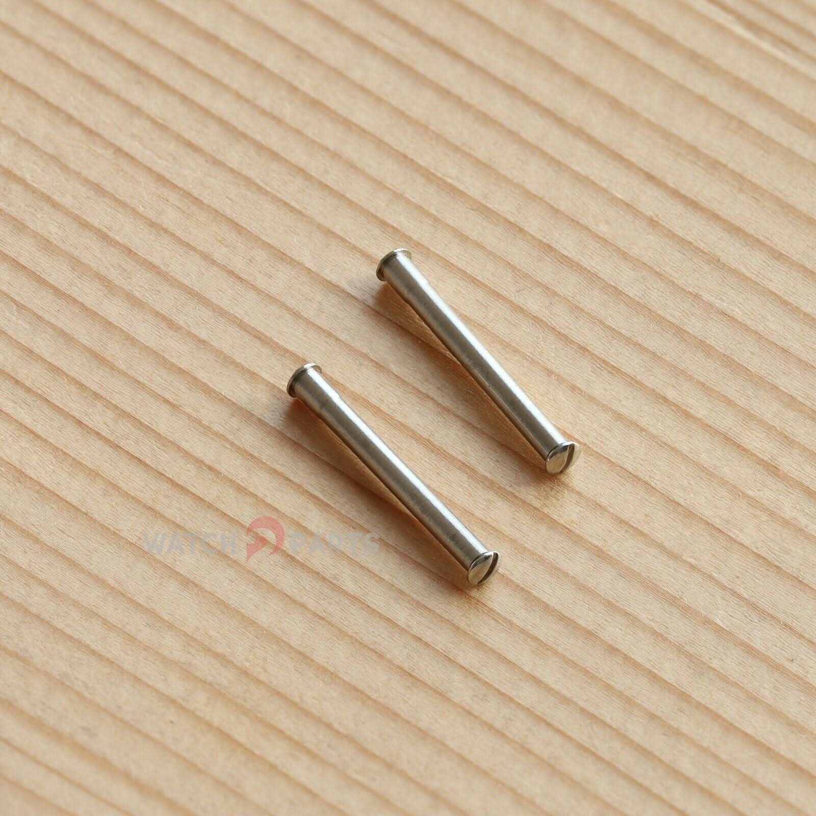 Watch Strap Buck Clasp Screw Pin for Cartier Santos 100 Leather Band Bar Tube