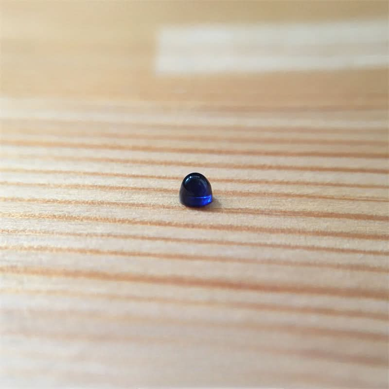 Blue Sapphire Crystal for Cartier Rotonde 40mm Watch Crown Parts