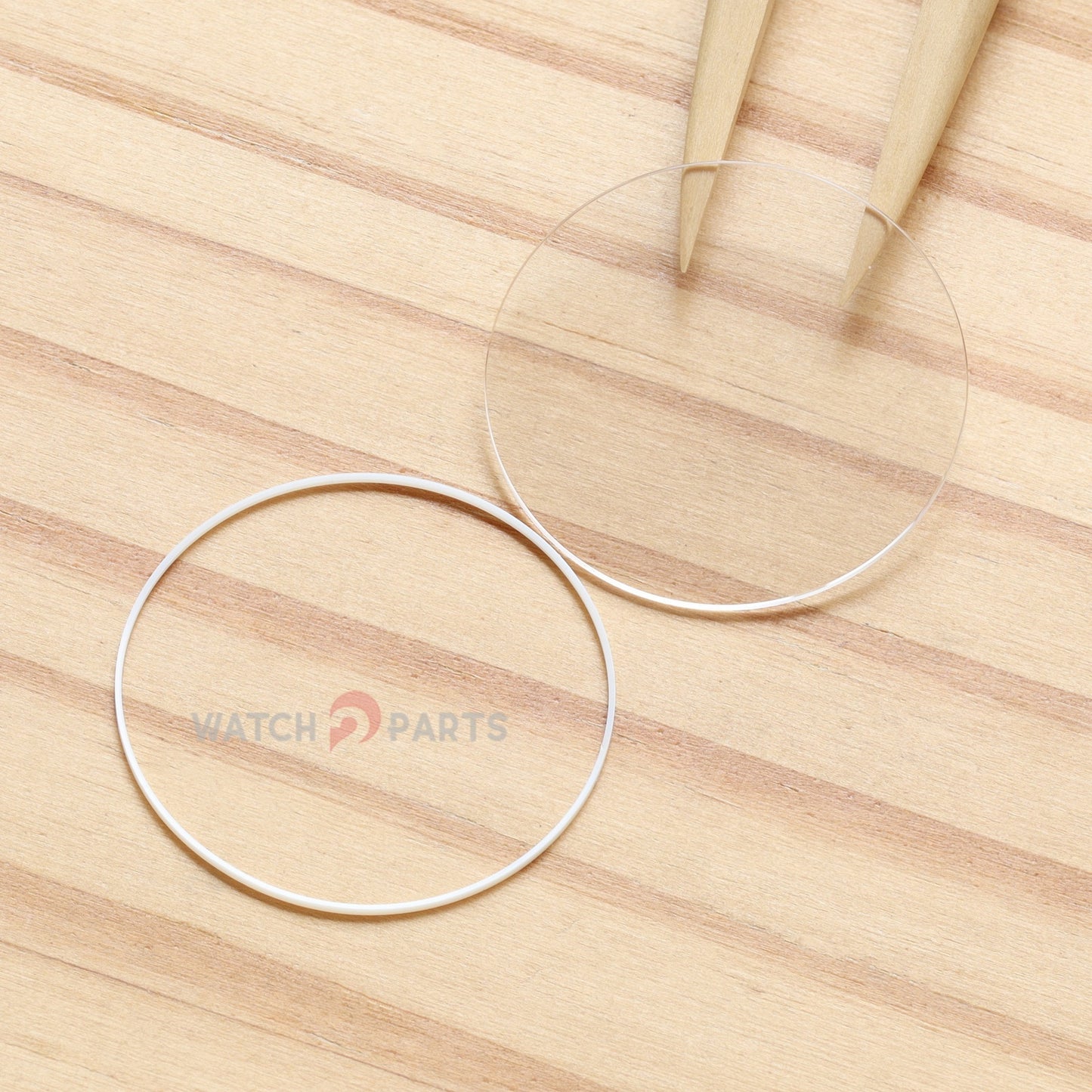 Watch Sapphire Crystal&Gasket for Vacheron Constantin VC Patrimony 33093 31.5mm Front&Case Back Glass