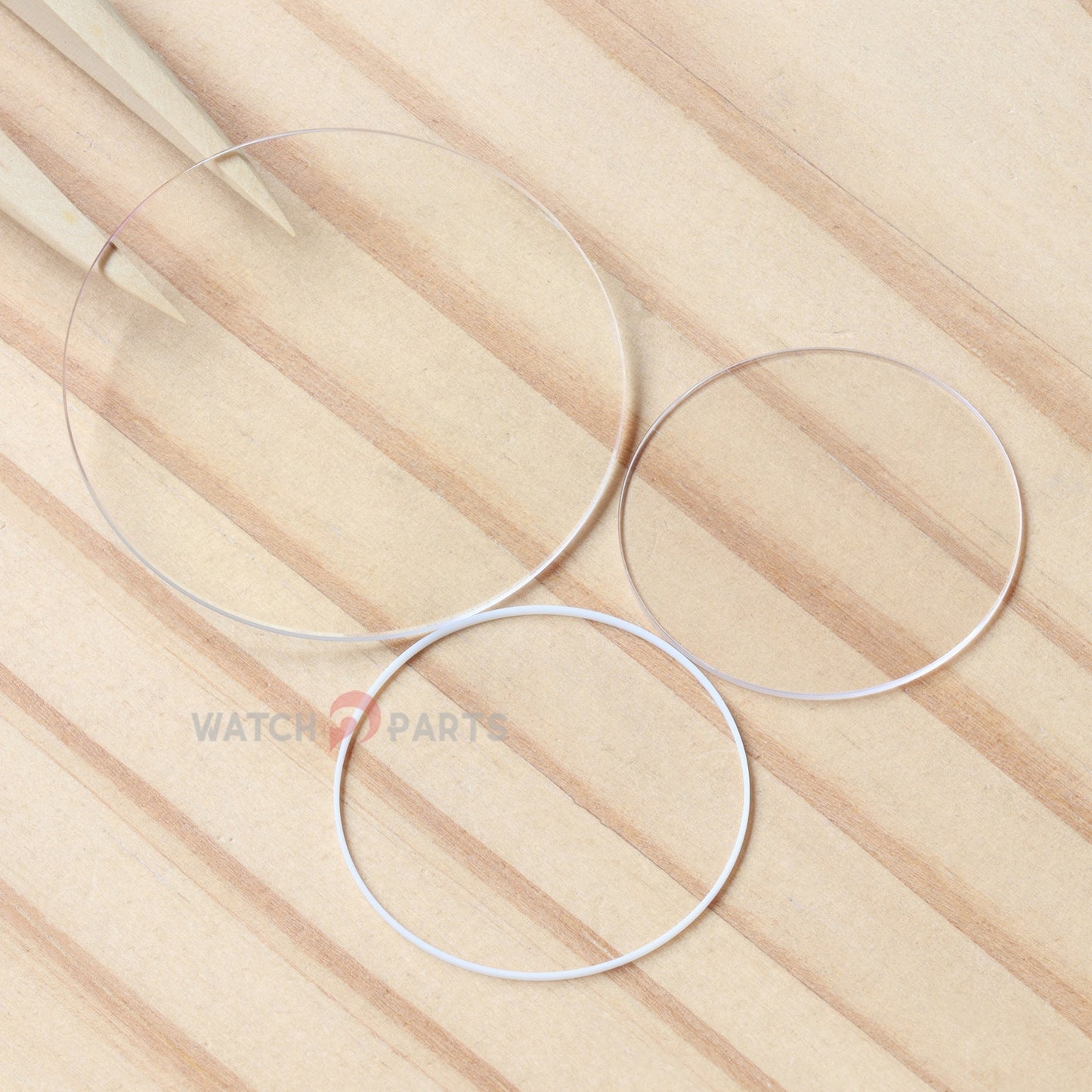 AR Coating Watch Sapphire Crystal&Gasket for IWC Portuguese Chronograph IW3714/3716/3712 41mm Front&Case Back Glass - watch2parts