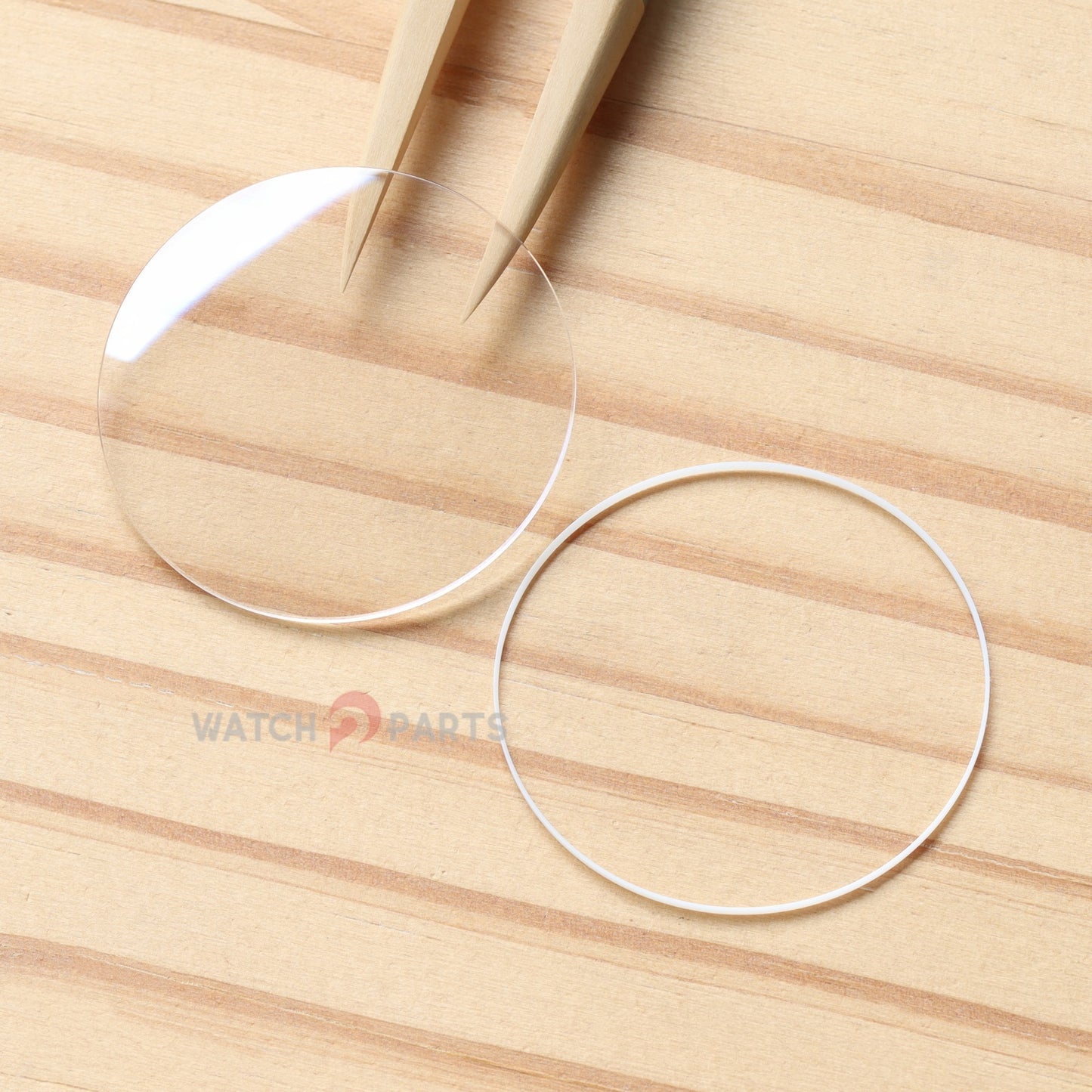 Watch Sapphire Crystal&Gasket for Vacheron Constantin VC Patrimony 85180/86180 Front&Case Back Glass