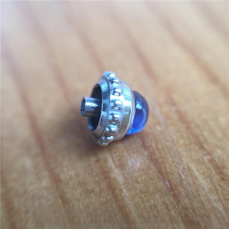 Blue Sapphire Crystal Watch Crown pour Cartier Tank / Ronde Lady's Watch