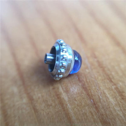 Blue Sapphire Crystal Watch Crown pour Cartier Tank / Ronde Lady's Watch