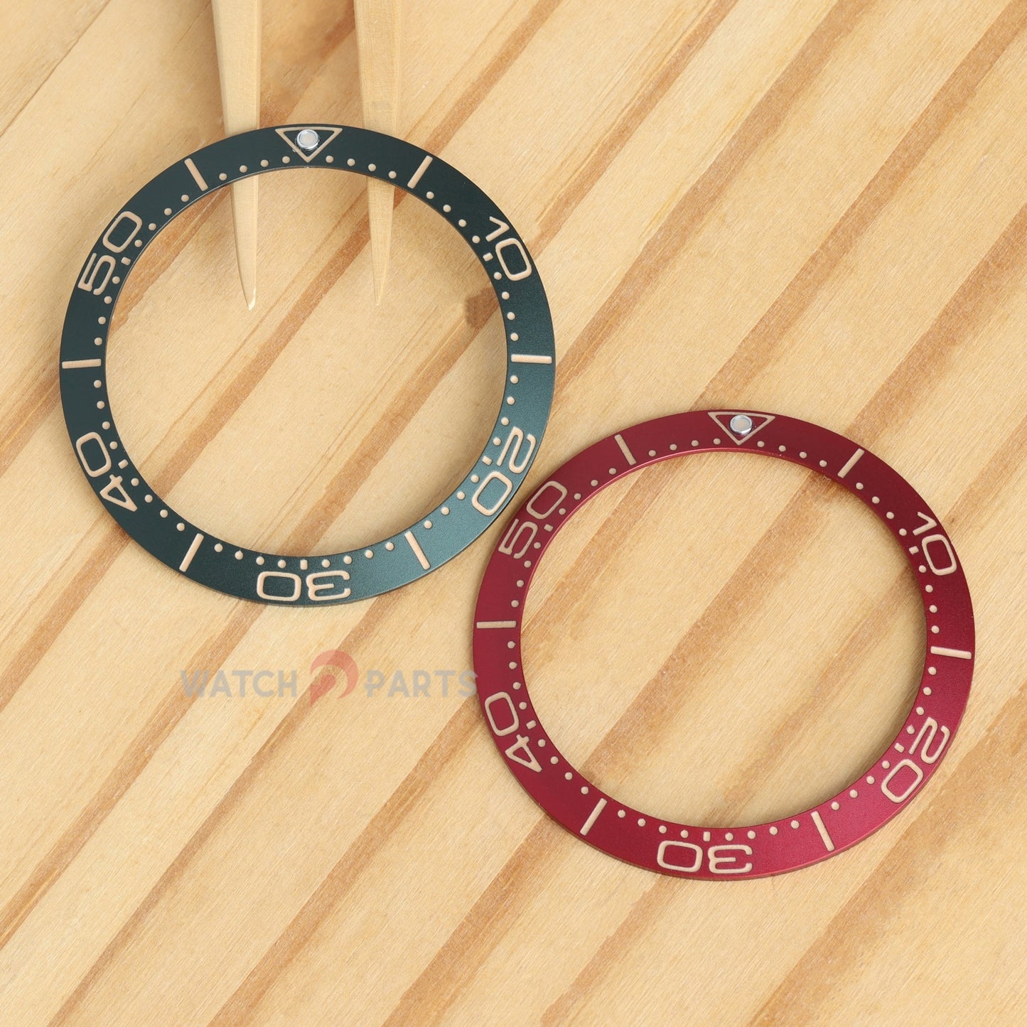 Aluminum Watch Bezel for Omega Seamaster Diver 300M 210.92.42.20.10.001 42mm Watch Insert