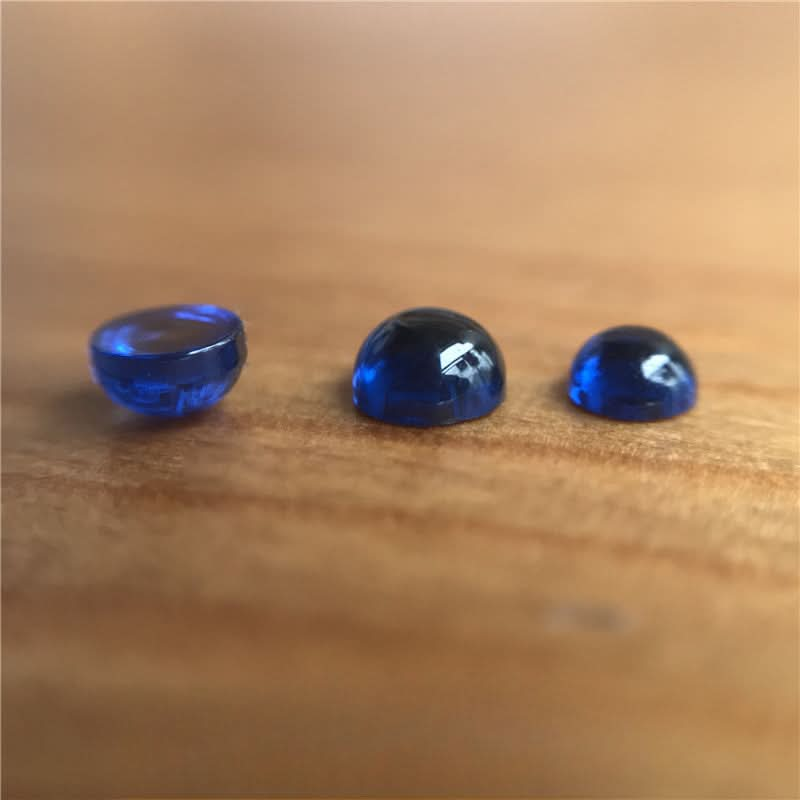 Guarda Sapphire Crystal (zircone blu) per carrello cartier o corona di orologio Ronde