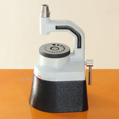 Professional Watchmaker Staking Set–Precision Punch&Anvil Bench Tool Kit for Pressing Hands&Balance Staffs&Gears&Rotor Bearing Screw