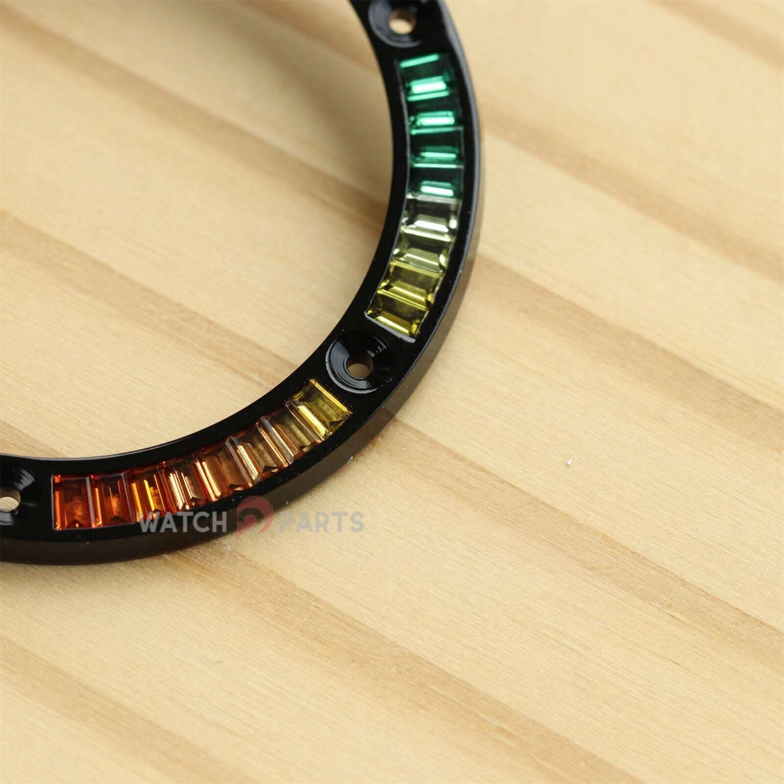 Rainbow CVD Sintetica GEMSTONE GEMSTONE PER HUBLUBOT BIG BANG 411 45mm