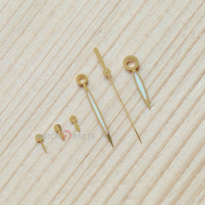 Luminoso Hour Minute Second Hands para Patek Philippe PP 5146 Cal.324 Reloj de calendario anual