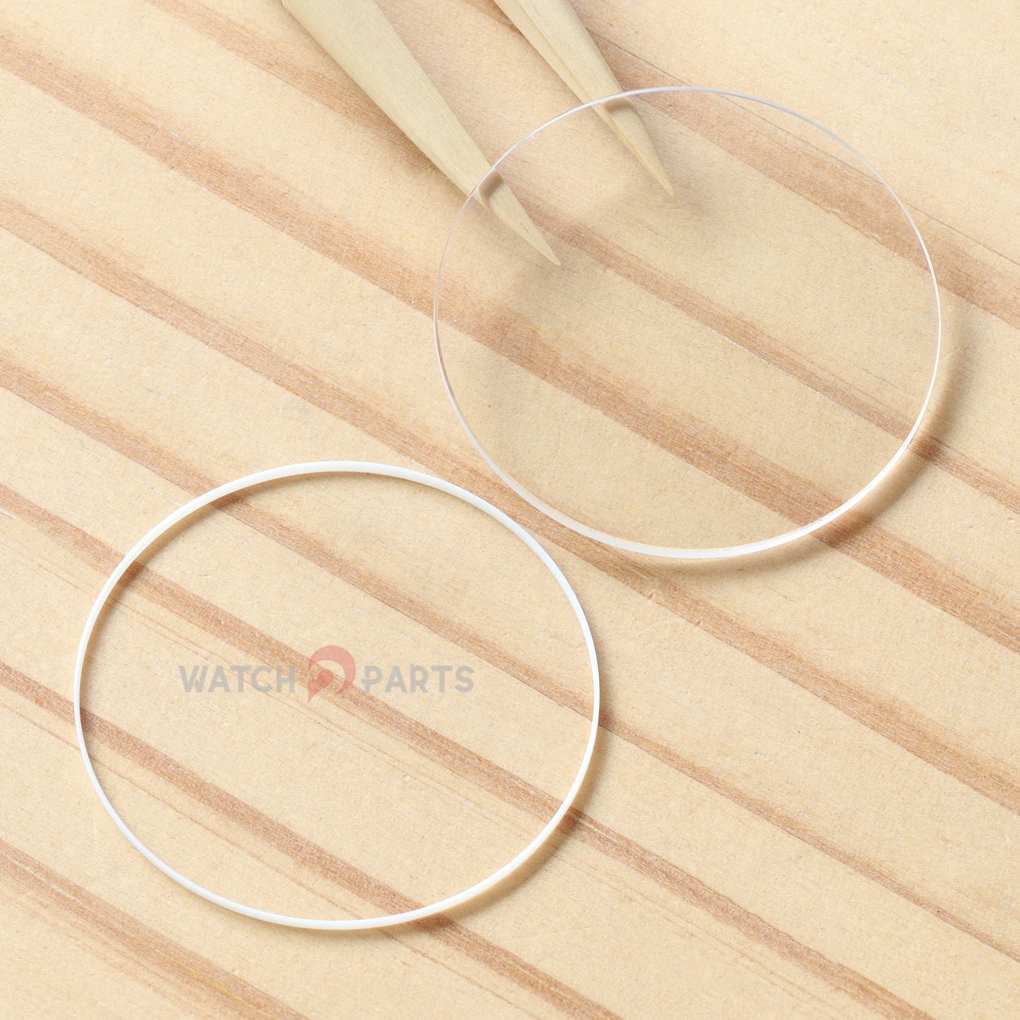 AR Coating Watch Sapphire Crystal&Gasket for IWC Pilot Chronograph IW371713 42x52mm Glass - watch2parts
