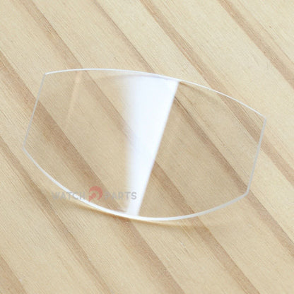 Crystal Sapphire per Franck Muller Art Deco 11000 11000K 11000H Glass d'oro