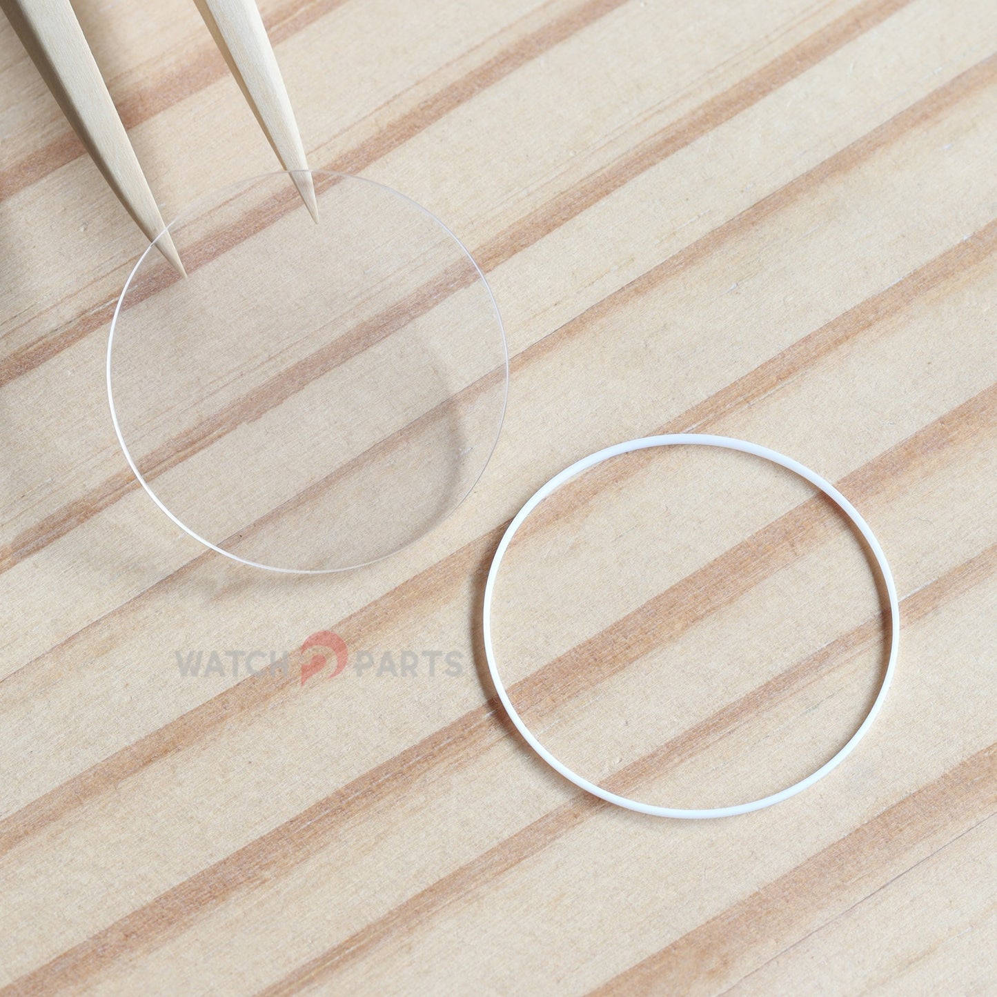 Watch Sapphire Crystal&Gasket for IWC Da Vinci Chronograph IW3728 37mm Glass - watch2parts