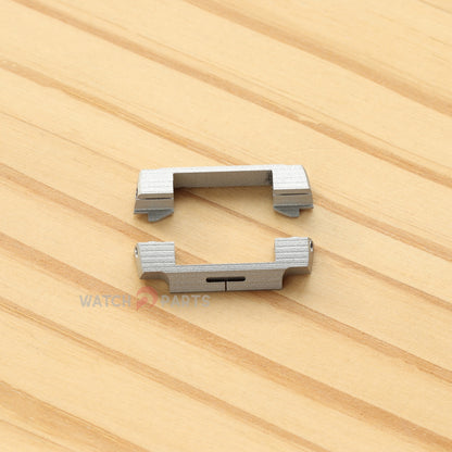Leather Strap Insert Steel for IWC IW3227 Ingenieur 42mm Watch Band Link