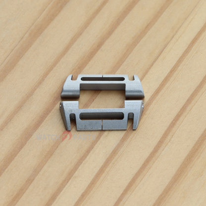 Steel 28/30mm Watch Leather Strap Insert for IWC Ingenieur Watch Band Link