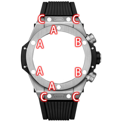 شاهد المسمار لـ Hublot Big Bang 411 45mm Watch Case Strap