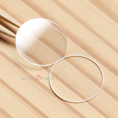 Watch Sapphire Crystal&Gasket for Breguet Classic 8067/8068 30.6mm Glass - watch2parts