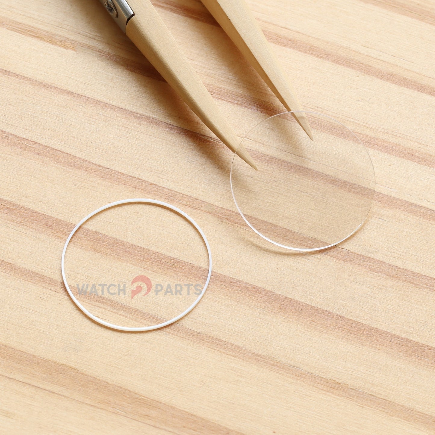 Watch Sapphire Crystal&Gasket for Vacheron Constantin VC Patrimony 33093 31.5mm Front&Case Back Glass