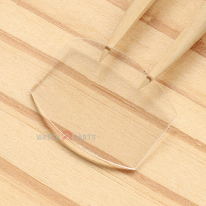 Tonneau Raised Watch Glass for Chopard Classique 13/7184 32.5x44.9mm Sapphire Crystal